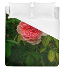 Complex Pink Rose Duvet Cover (queen Size) by okhismakingart