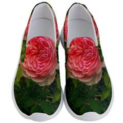 Complex Pink Rose Men s Lightweight Slip Ons by okhismakingart