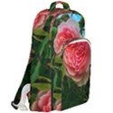 Complex Pink Rose Double Compartment Backpack View2