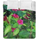 Purple Park Flowers Duvet Cover Double Side (California King Size) View1