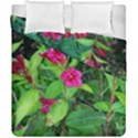 Purple Park Flowers Duvet Cover Double Side (California King Size) View2