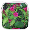 Purple Park Flowers Mini Square Pouch View1