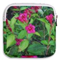 Purple Park Flowers Mini Square Pouch View2