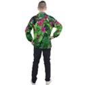 Purple Park Flowers Men s Half Zip Pullover View2