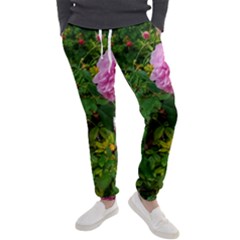 Light Pink Roses Men s Jogger Sweatpants