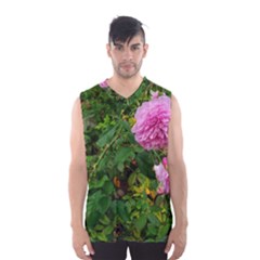 Light Pink Roses Men s Basketball Tank Top by okhismakingart