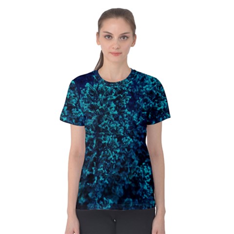 Sidewalk Flower Women s Cotton Tee by okhismakingart