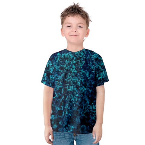 Sidewalk Flower Kids  Cotton Tee by okhismakingart