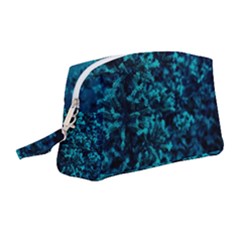 Sidewalk Flower Wristlet Pouch Bag (medium)