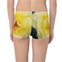 Pale Yellow Rose Reversible Boyleg Bikini Bottoms View4