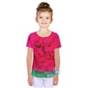 Folded Red Rose Kids  One Piece Tee View1