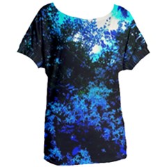 Cascade Of Flowers Women s Oversized Tee by okhismakingart