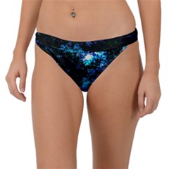 Cascade Of Flowers Band Bikini Bottom by okhismakingart