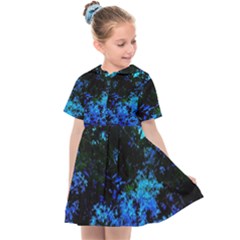 Cascade Of Flowers Kids  Sailor Dress by okhismakingart