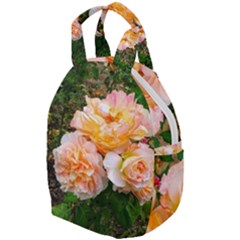 Bunch Of Orange And Pink Roses Travel Backpacks by okhismakingart