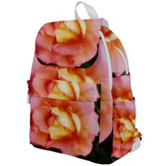 Light Orange And Pink Rose Top Flap Backpack by okhismakingart