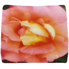 Light Orange And Pink Rose Seat Cushion by okhismakingart