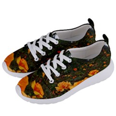 Orange Rose Field Women s Lightweight Sports Shoes by okhismakingart