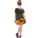 Orange Rose Field Kids  Simple Cotton Dress View2