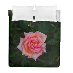 Pink Angular Rose Duvet Cover Double Side (full/ Double Size) by okhismakingart