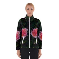 Pink Angular Rose Winter Jacket by okhismakingart