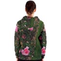 Pink Rose Field (Sideways) Women s Zipper Hoodie View2