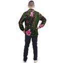 Pink Rose Field (Sideways) Men s Half Zip Pullover View2