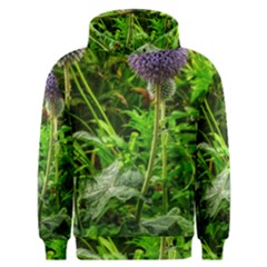 Purple Spherical Flower Men s Overhead Hoodie by okhismakingart