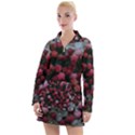 Floral Stars Women s Hoodie Dress View1