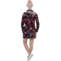 Floral Stars Women s Hoodie Dress View2