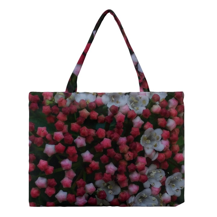 Floral Stars Medium Tote Bag