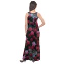 Floral Stars Sleeveless Velour Maxi Dress View2