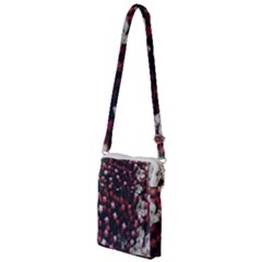 Floral Stars -dark Red Multi Function Travel Bag by okhismakingart