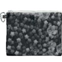 Floral Stars -Black and White Canvas Cosmetic Bag (XXXL) View1