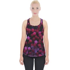 Floral Stars -purple Piece Up Tank Top by okhismakingart