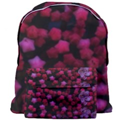 Floral Stars -purple Giant Full Print Backpack by okhismakingart