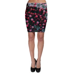 Floral Stars -bright Bodycon Skirt by okhismakingart