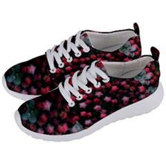 Floral Stars -bright Men s Lightweight Sports Shoes by okhismakingart