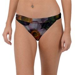 Light Purple Blossoms Band Bikini Bottom by okhismakingart