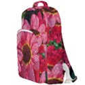 Three Dripping Flowers Double Compartment Backpack View1