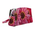 Three Dripping Flowers Wristlet Pouch Bag (Medium) View1