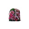 Pink Asters Drawstring Pouch (XS) View2