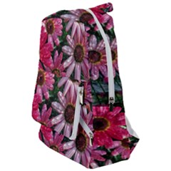 Pink Asters Travelers  Backpack