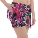 Pink Asters Tennis Skirt View3