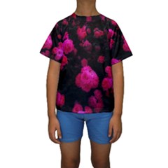 Bunches Of Roses Kids  Short Sleeve Swimwear by okhismakingart