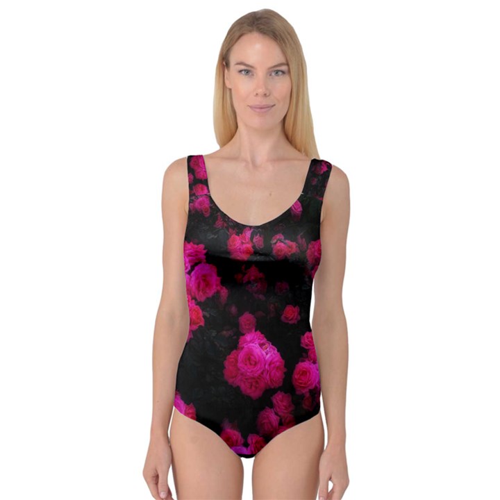 Bunches of Roses Princess Tank Leotard 