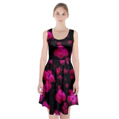 Bunches Of Roses Racerback Midi Dress by okhismakingart