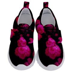 Bunches Of Roses Kids  Velcro No Lace Shoes by okhismakingart