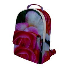 Spiral Rose Flap Pocket Backpack (large) by okhismakingart