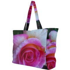 Spiral Rose Simple Shoulder Bag by okhismakingart